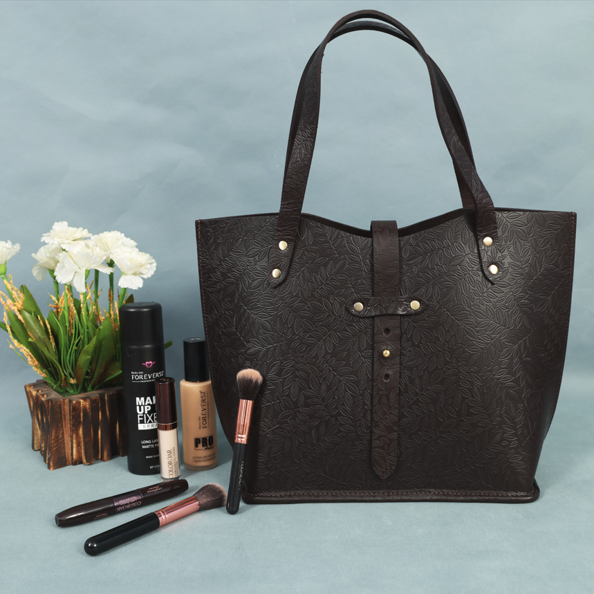 Celtic Top-Selling Leather Embossing tote Bag for Women