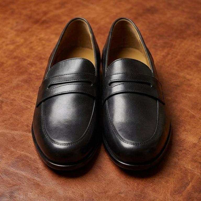 Men’s Leather Slip-On Loafers