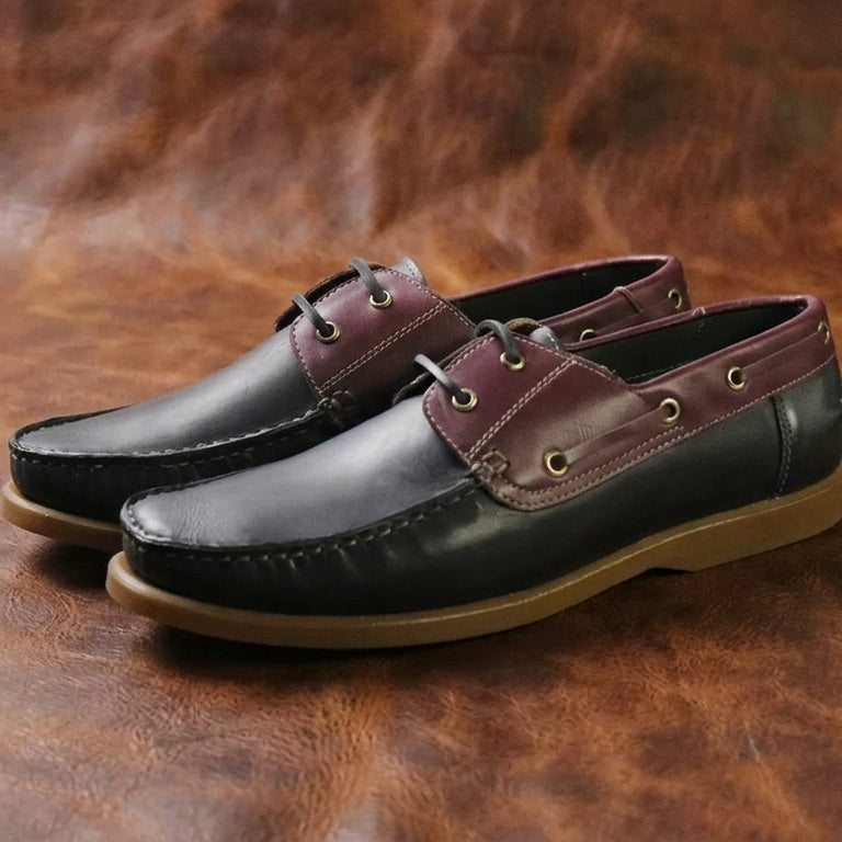 Boat Shoes – Elegant Suede Finish with Cushioned Insole & Flexible Rubber Sole