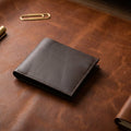 Genuine Leather Bi-Fold Wallet with Coin Pocket | Slim & Stylish Men’s Wallet