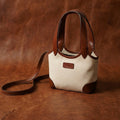 Genuine Leather Mini Tote Bag Elegant & Premium