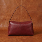 Premium Genuine Leather Burgundy Shoulder & Sling Bag