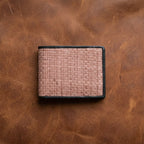 Webbing Genuine Leather Bi-Fold Wallet