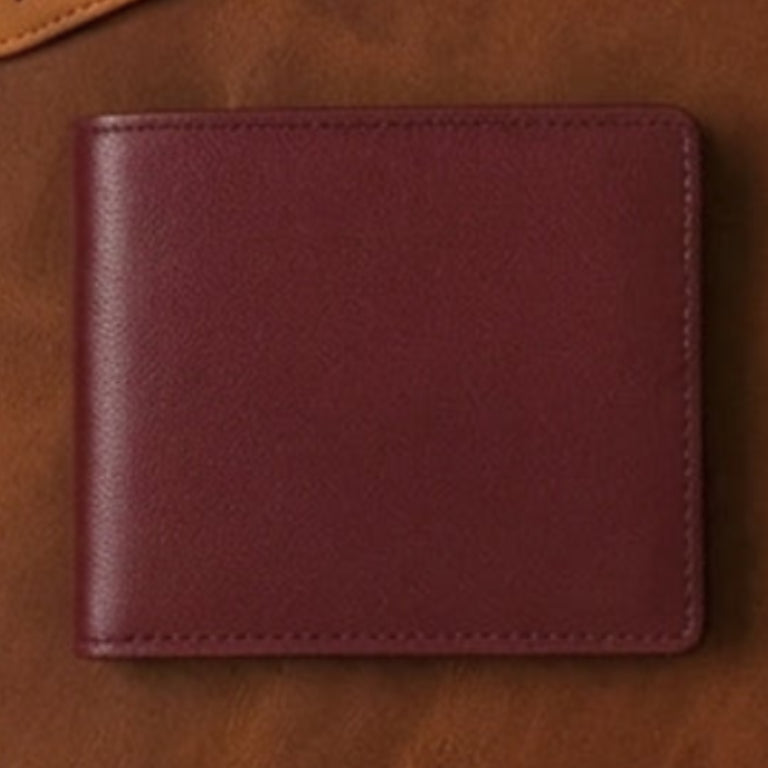 Premium Genuine Leather Men"s Wallet | Slim Bifold with Coin Pocket.