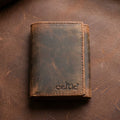 Premium Vintage Tri-Fold Genuine Leather Wallet | Export Quality | Multi-Card & ID Holder