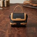 Premium Export-Quality Brown Leather Top Handle Handbag with Adjustable Strap