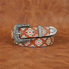 Stylish Digital Print Belt Unique Graphic Design, Durable & Adjustable.