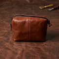 Premium Leather Crossbody bag with Top Zip Closure