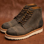 Men’s Waxed Suede Cap-Toe Field Boot – Goodyear Welted