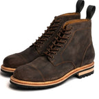 The Bergmann Heritage Suede Boot GoodYear Welted