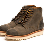 Men’s Waxed Suede Cap-Toe Field Boot – Goodyear Welted