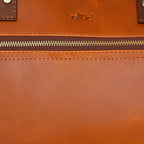Premium Genuine Leather Business Messenger Laptop Bag