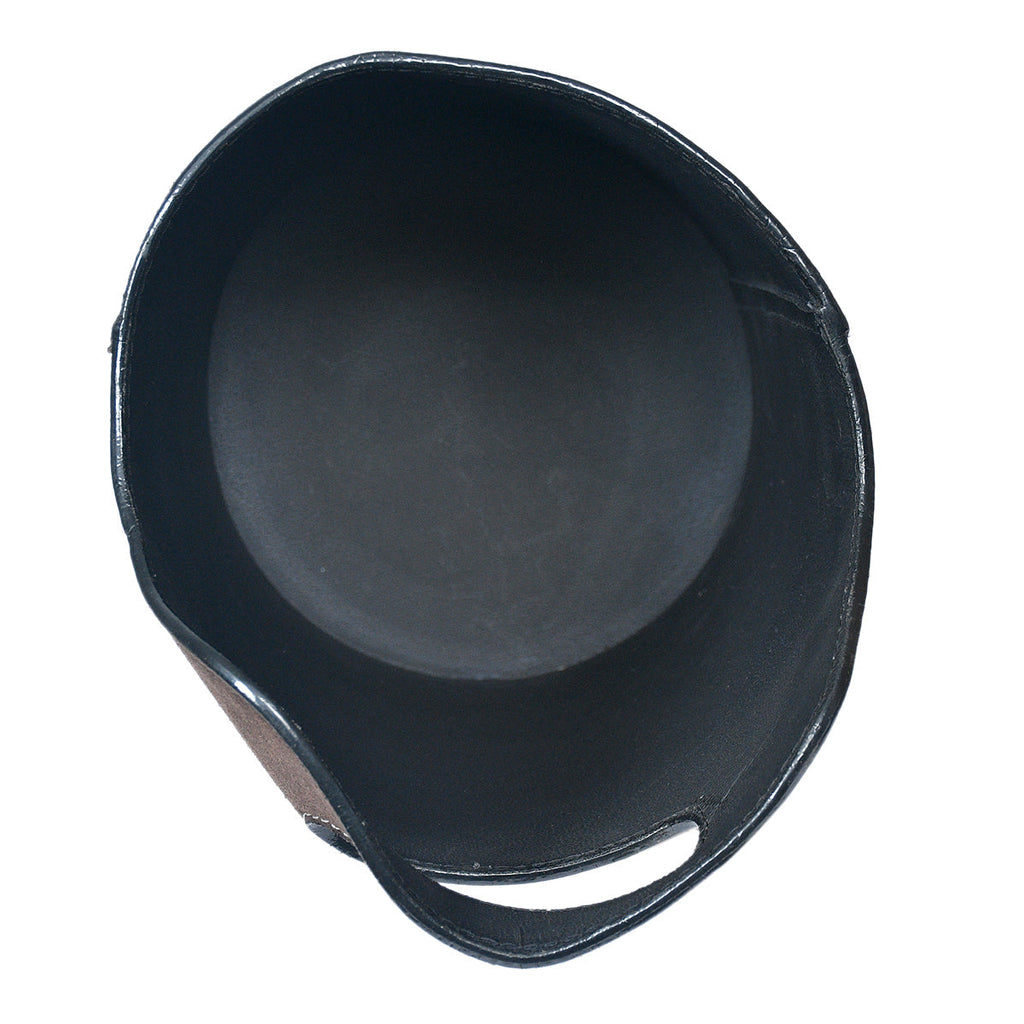 Celtic new pure leather dustbin for office use, Art: LD-01