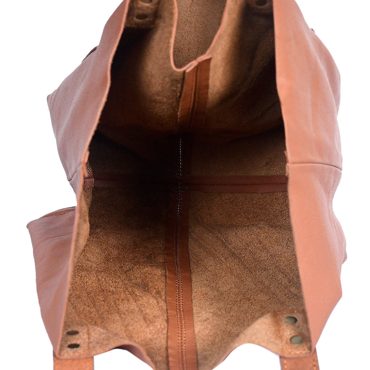 Premium Genuine Leather Minimalist Everyday Tote Bag