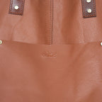 Premium Genuine Leather Minimalist Everyday Tote Bag