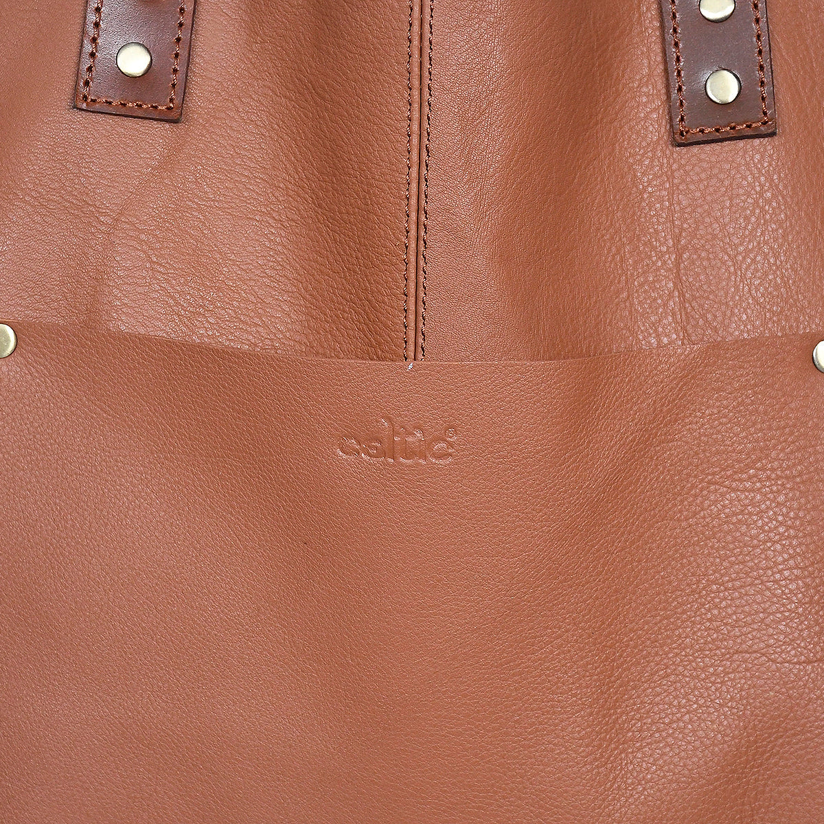 Premium Genuine Leather Minimalist Everyday Tote Bag