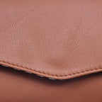 Premium Leather Convertible Wristlet & Crossbody Clutch with Dual Zip Compartments