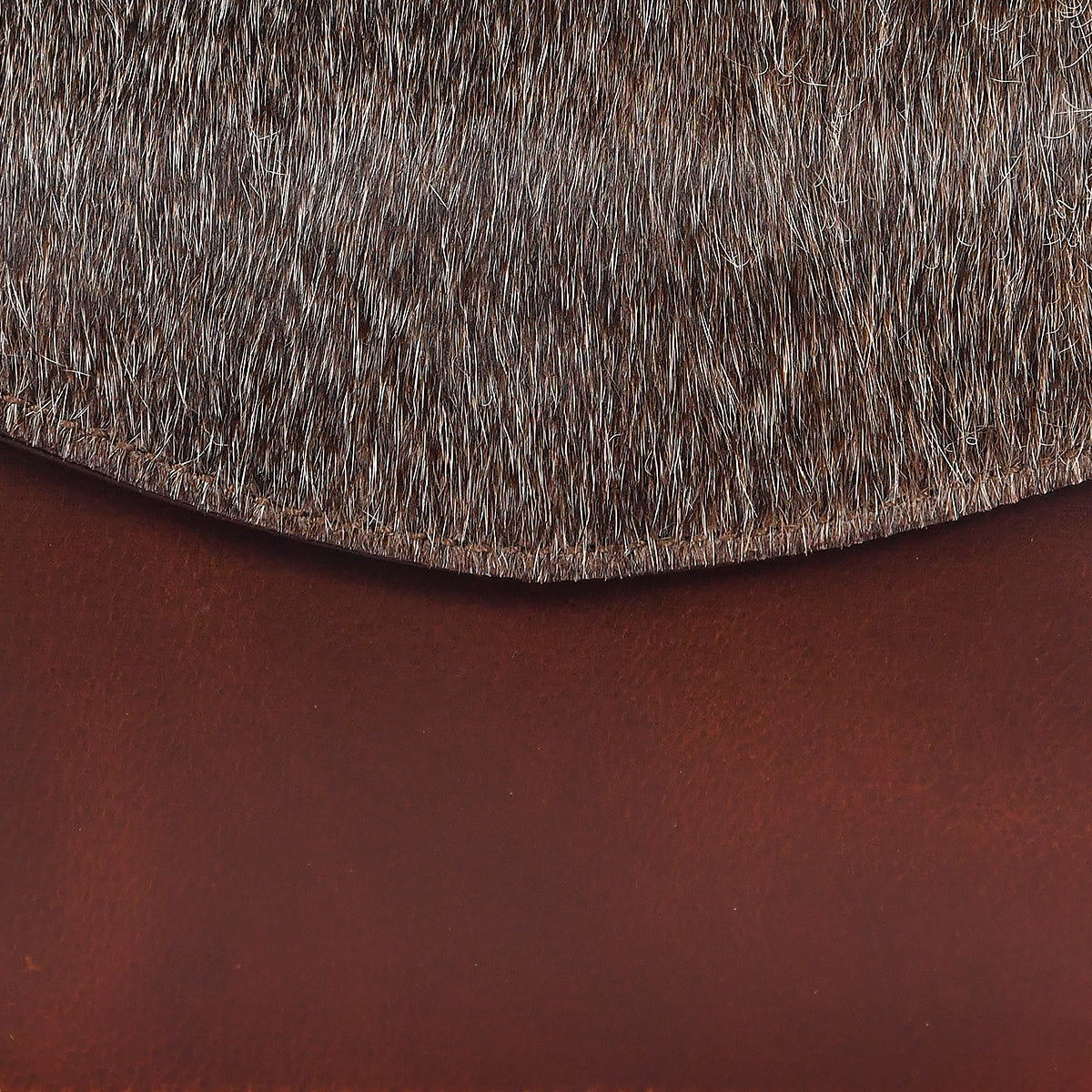 Premium Brown Leather Hairon Sling Bag – Lightweight Everyday Crossbody