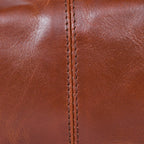 Premium Leather Crossbody bag with Top Zip Closure