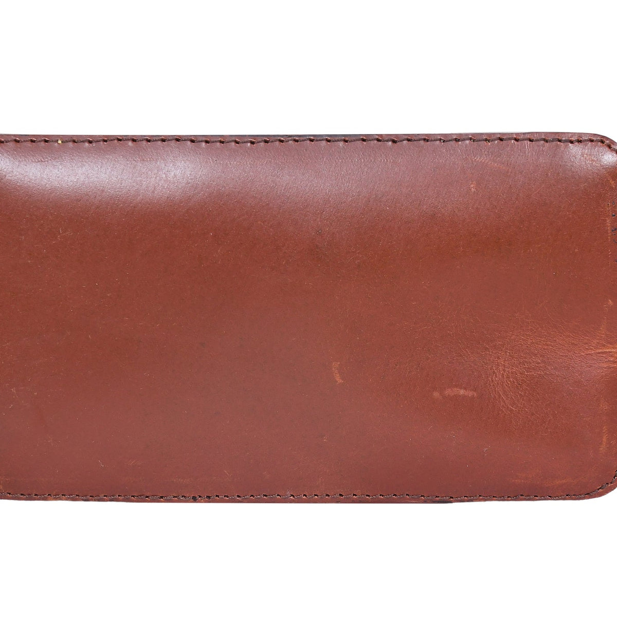 Premium Genuine Leather Structured Handbag with Top Handle & Zip Closure