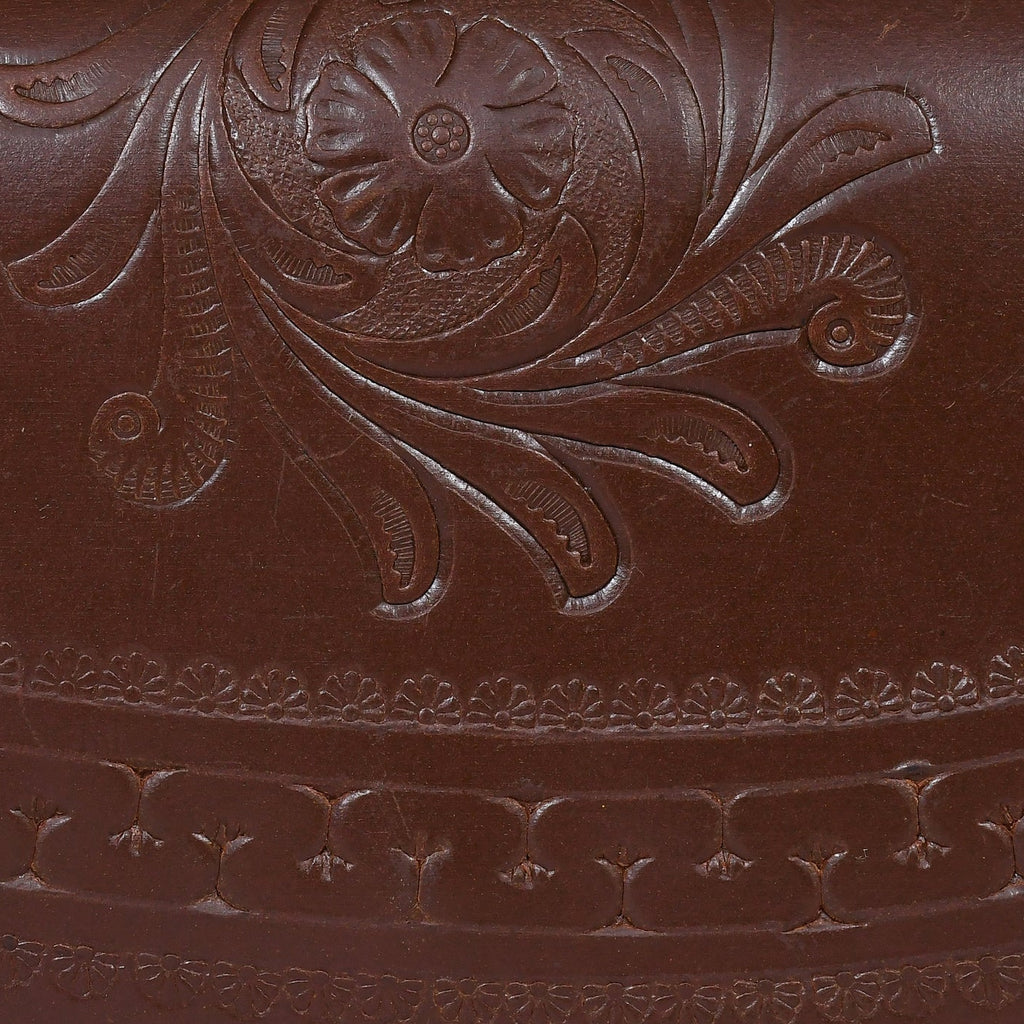 Premium Embossed Leather Chain Sling Bag | Handcrafted with Magnetic Closure
