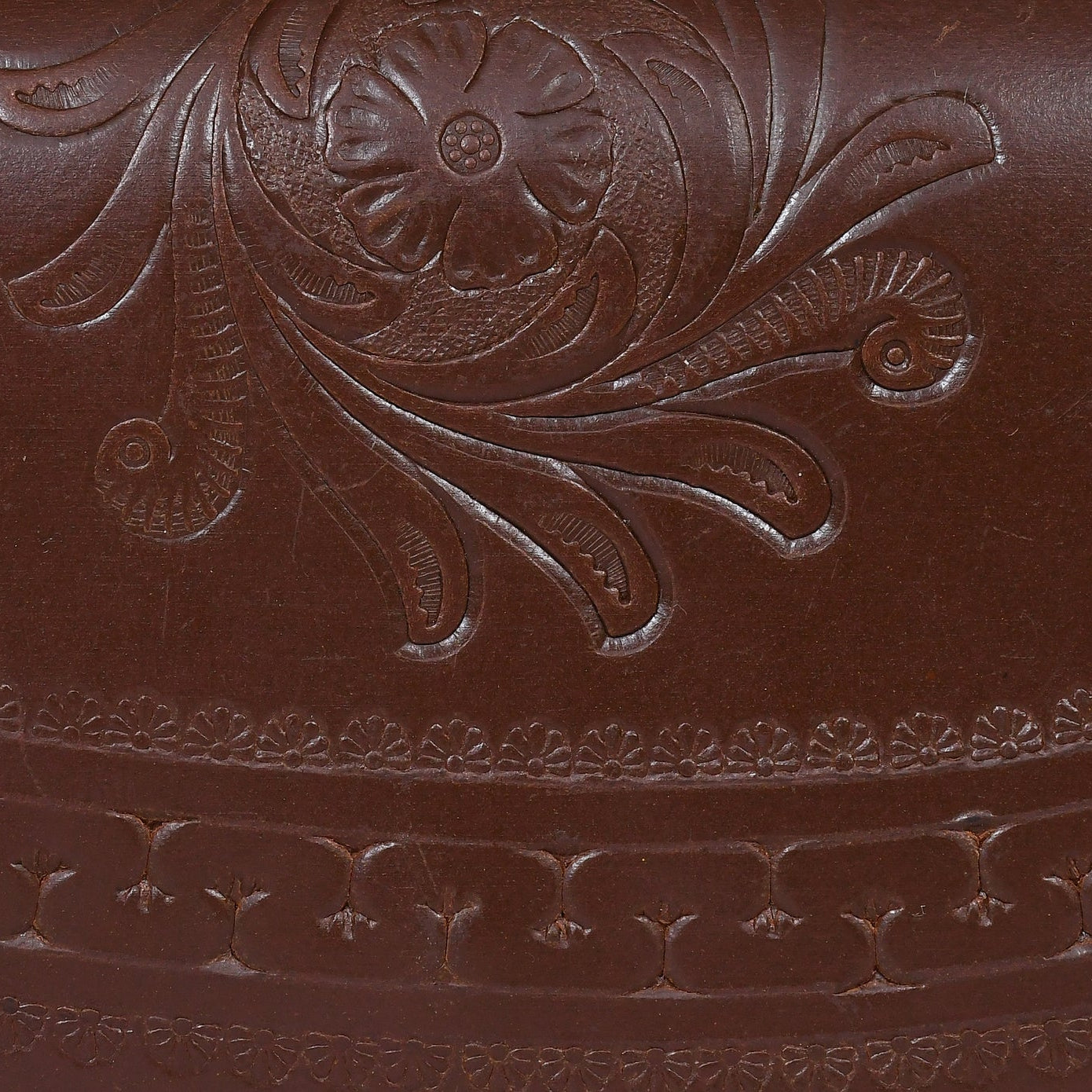 Premium Embossed Leather Chain Sling Bag | Handcrafted with Magnetic Closure