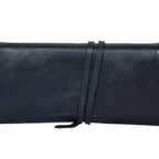 Premium Export Leather Travel Clutch| Multi Card Holder with Secure Wrap Strap
