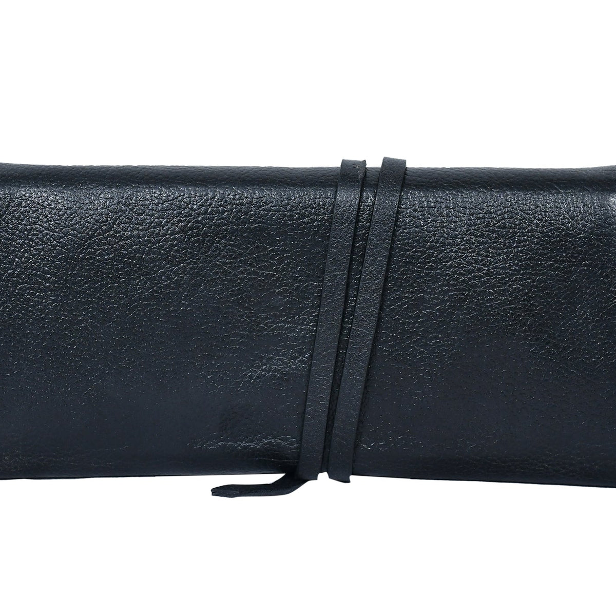 Premium Export Leather Travel Clutch| Multi Card Holder with Secure Wrap Strap