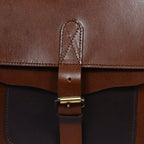 Premium Leather Everyday Backpack with Secure Flap Closure