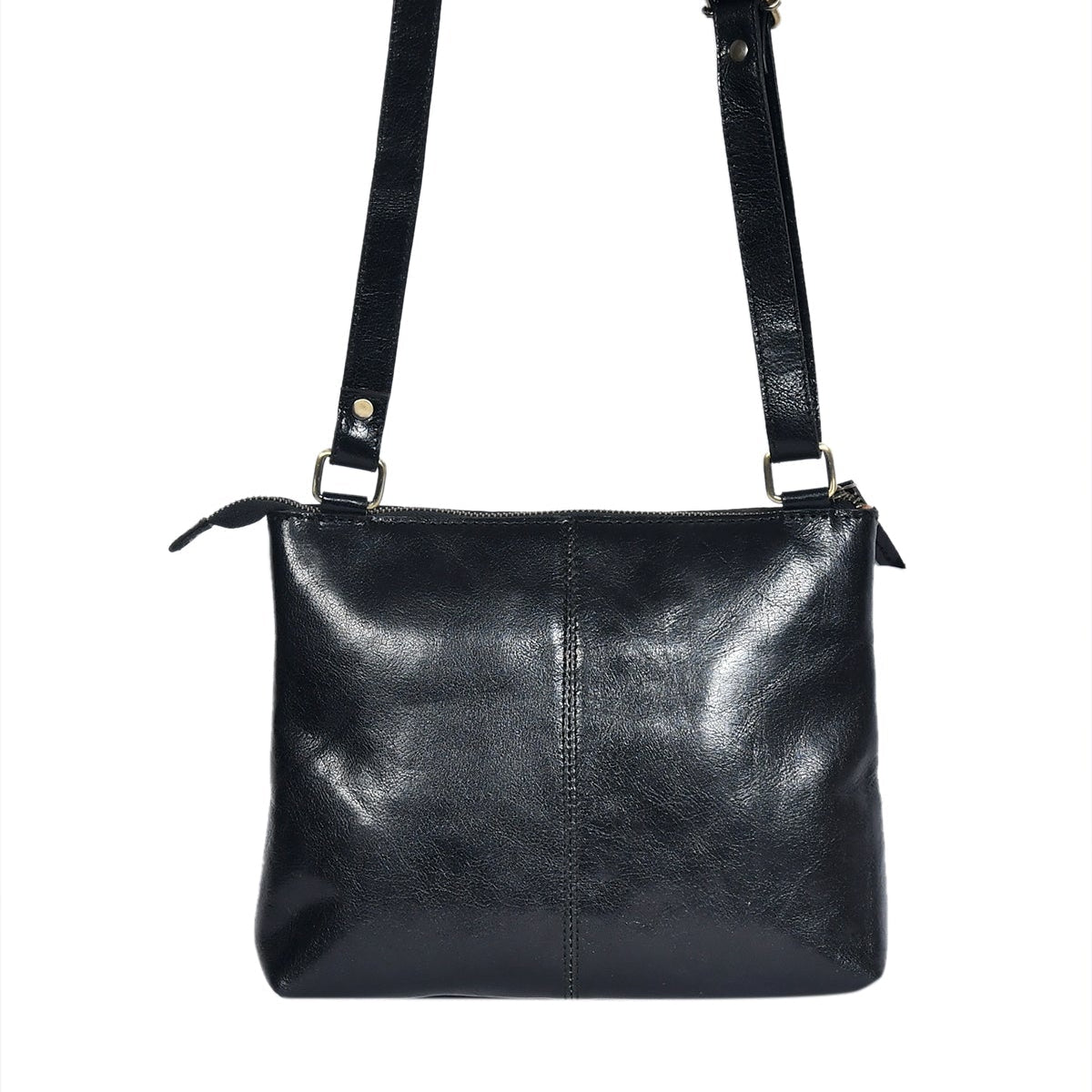 Premium Leather Crossbody Sling Bag – Lightweight Everyday Travel Purse