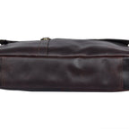 Unisex Premium Leather Laptop & Office Briefcase – Spacious Work & Travel Bag