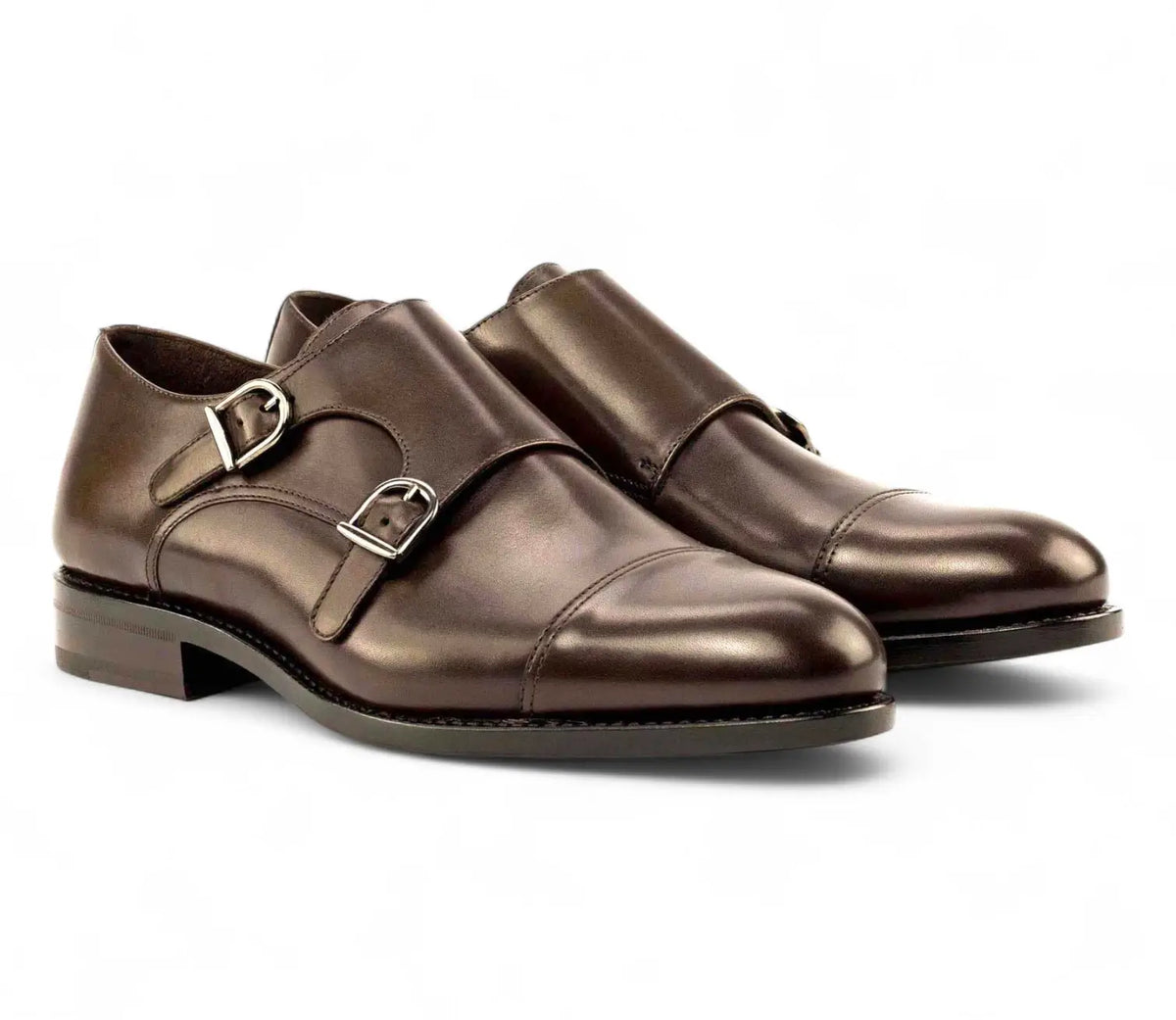 Brown Double Monk GoodYear Welted