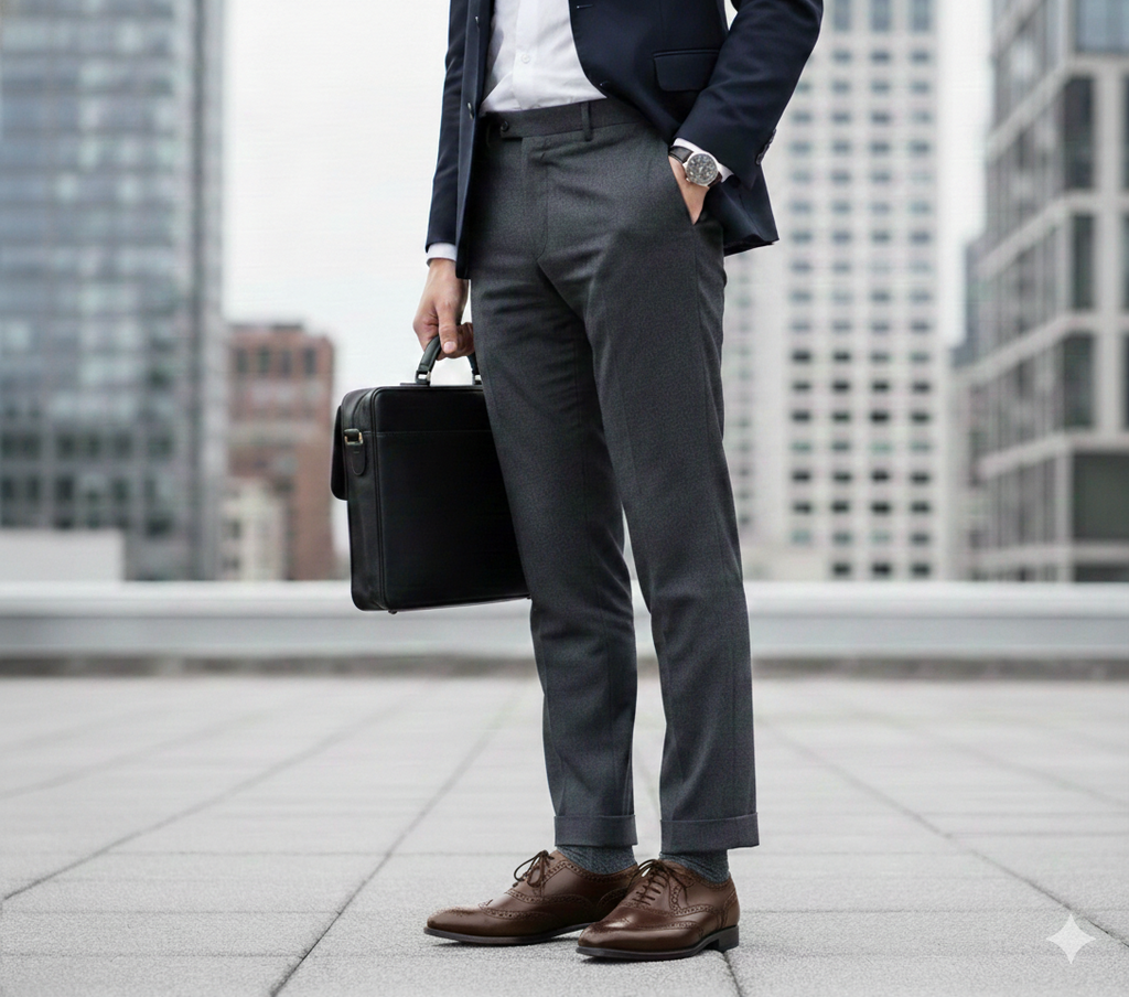 Brown Oxford – Full Brogue GoodYear Welted