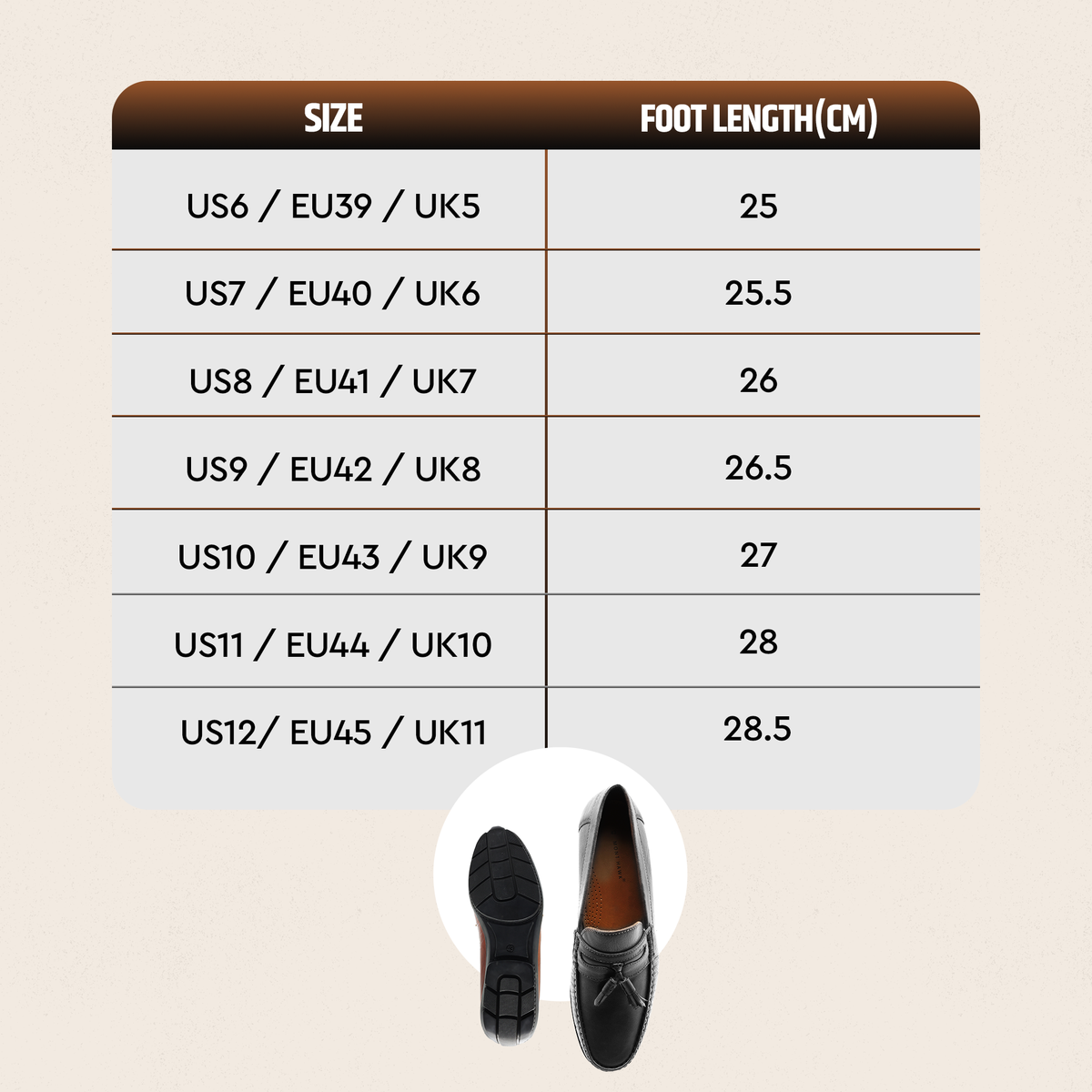 Men’s Tassel Mocc Genuine Tan Leather Loafers – Handstitched Slip-On Shoes with Cushioned Insole & Durable TPR Sole