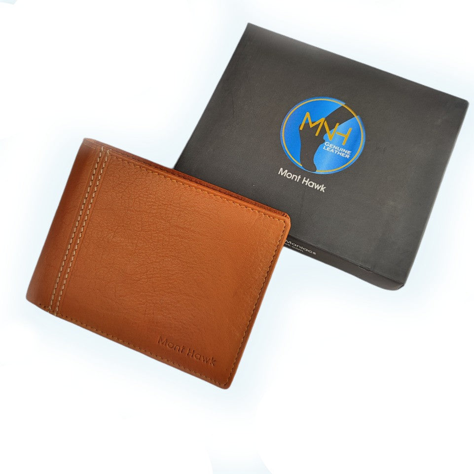 Men’s Genuine Leather Bifold Wallet