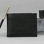 Celtic Genuine Leather Bi-Fold Wallet with Flip ID Window & Coin Pocket