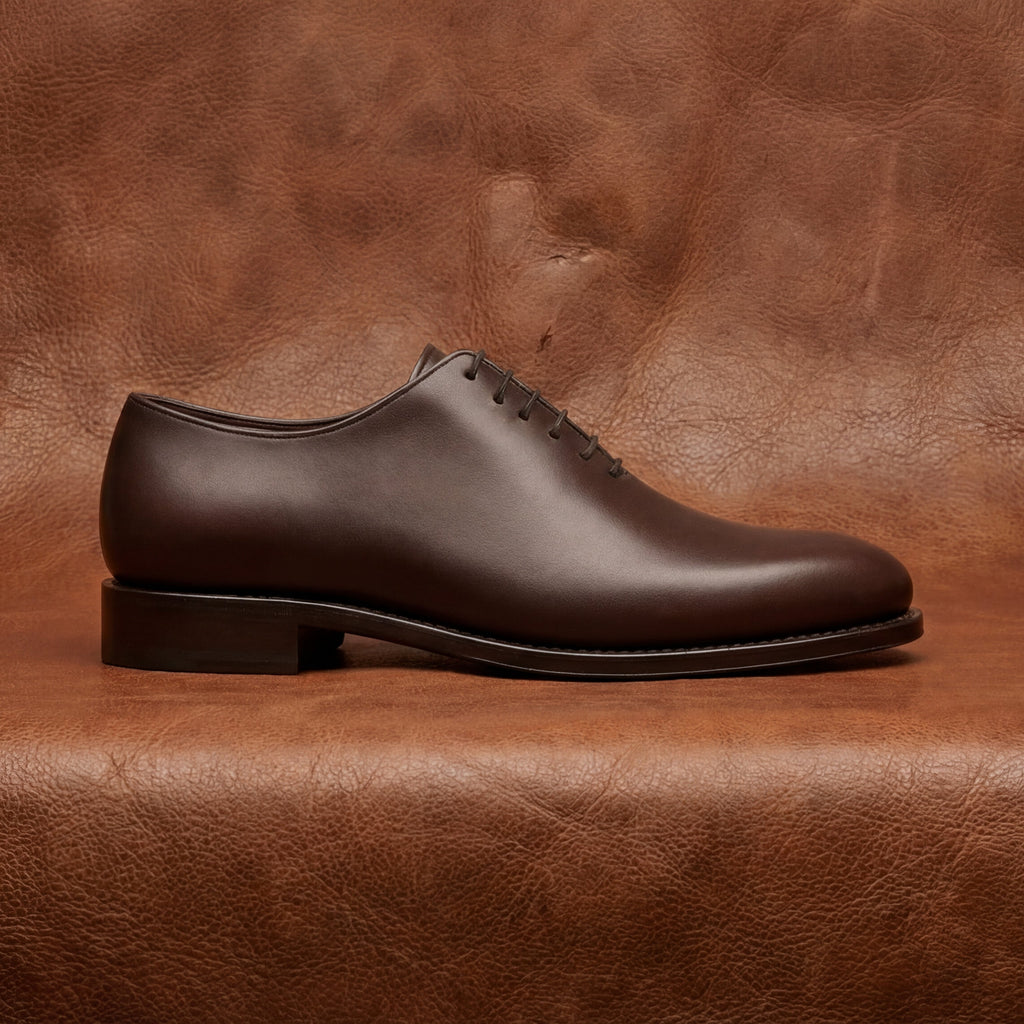 Brown Wholecut Oxford GoodYear Welted