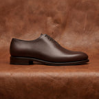 Brown Wholecut Oxford GoodYear Welted