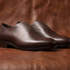 Brown Wholecut Oxford GoodYear Welted