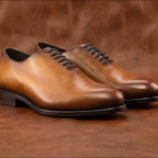 Tan Wholecut Oxford GoodYear Welted