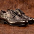 Brown Longwing Blucher GoodYear Welted