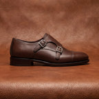 Brown Double Monk GoodYear Welted
