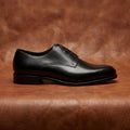 Black Plain Derby GoodYear Welted