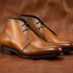 Tan Chukka Boots GoodYear Welted