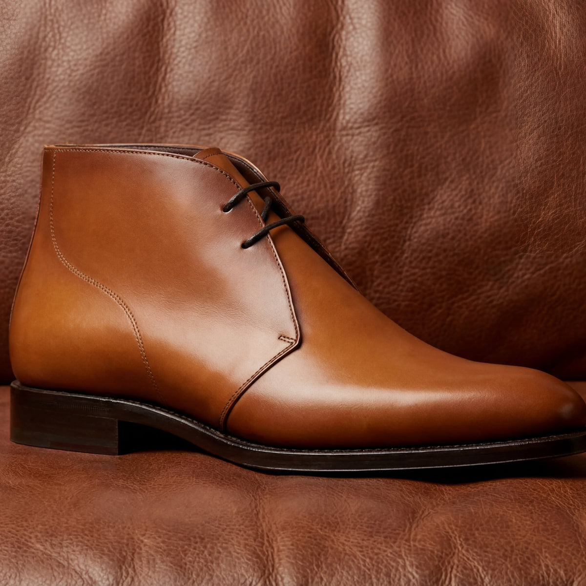 Tan Chukka Boots GoodYear Welted