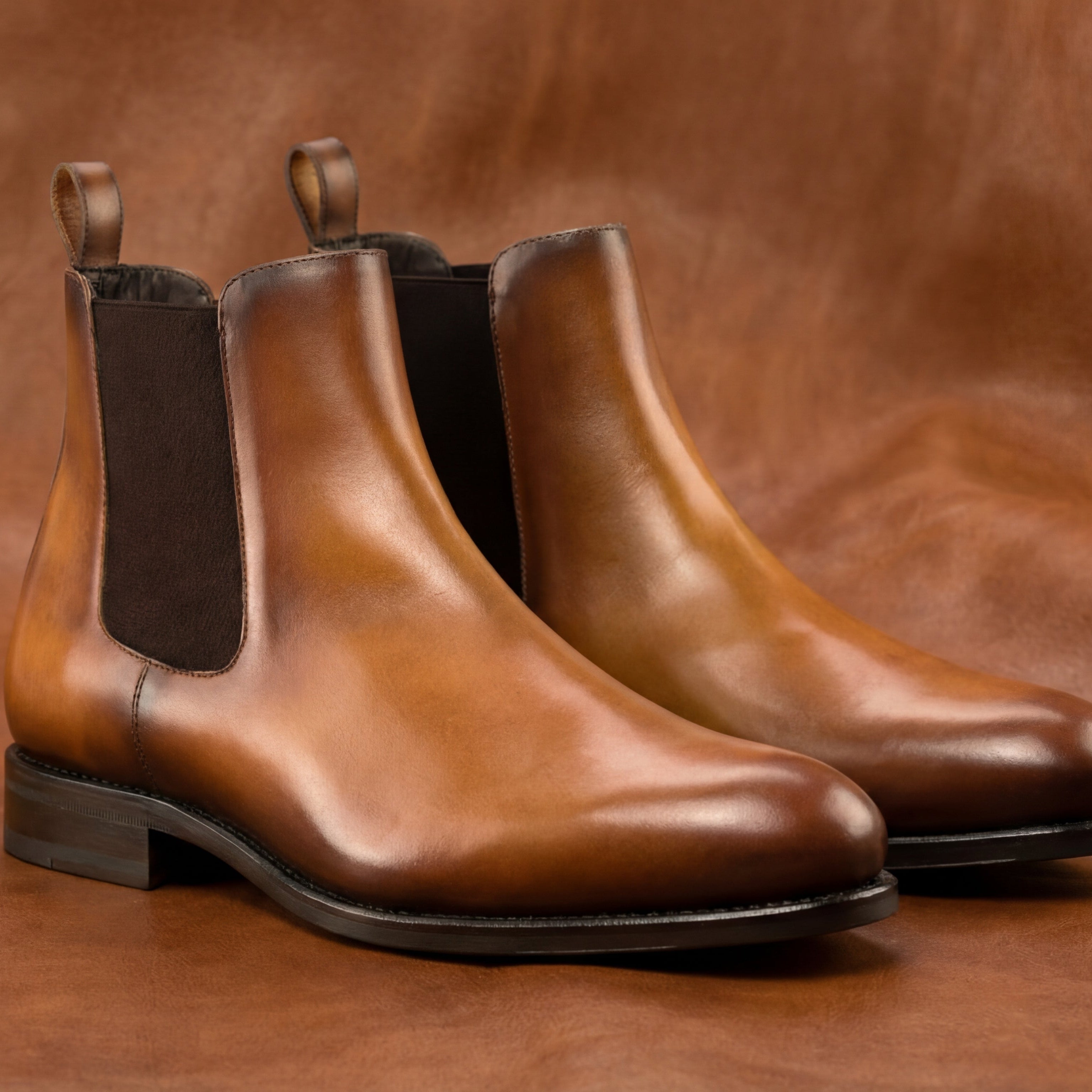 Tan Chelsea Boot GoodYear Welted