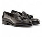 Black Leather Loafers GoodYear Welted