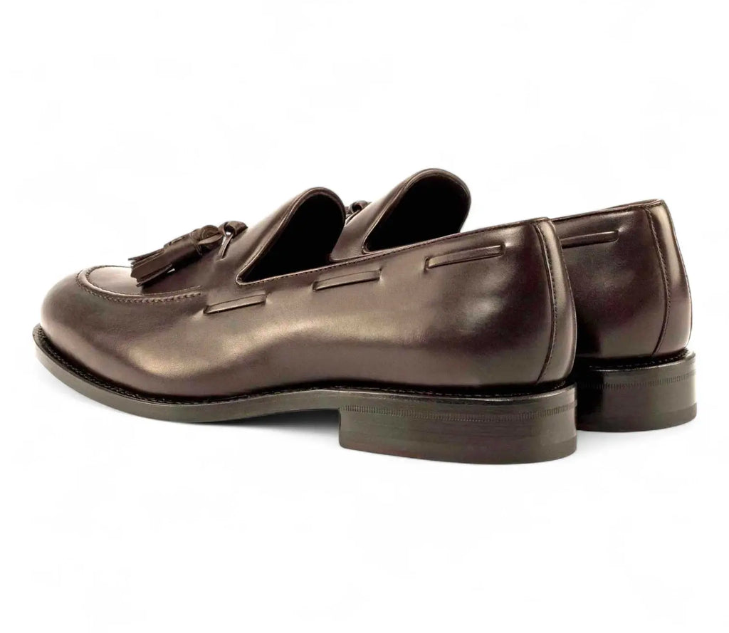 Brown Leather Loafers GoodYear Welted