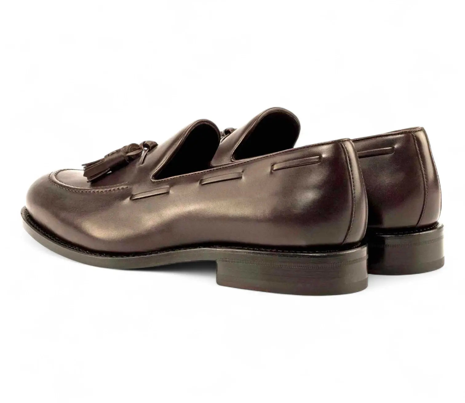 Brown Leather Loafers GoodYear Welted