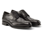 Black Longwing Blucher GoodYear Welted